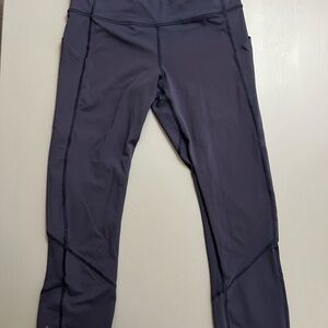 Lululemon Women’s size 6, Navy High-Waisted Leggings